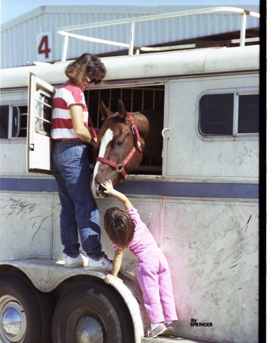 Celie Ray with family